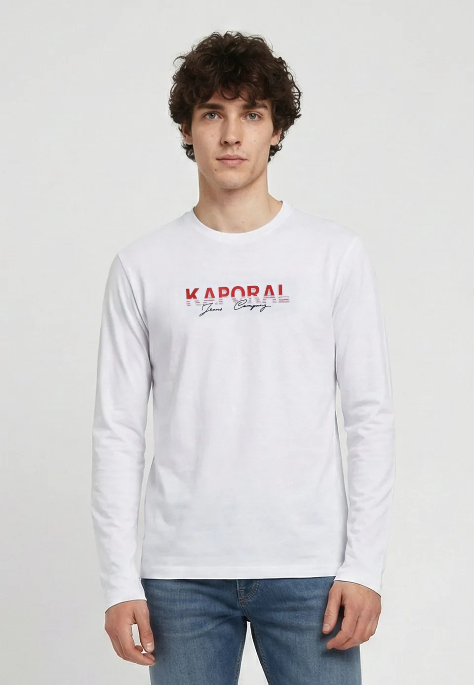 kaporal-tamao-langarmshirt-herren-wei-baumwolle image 1
