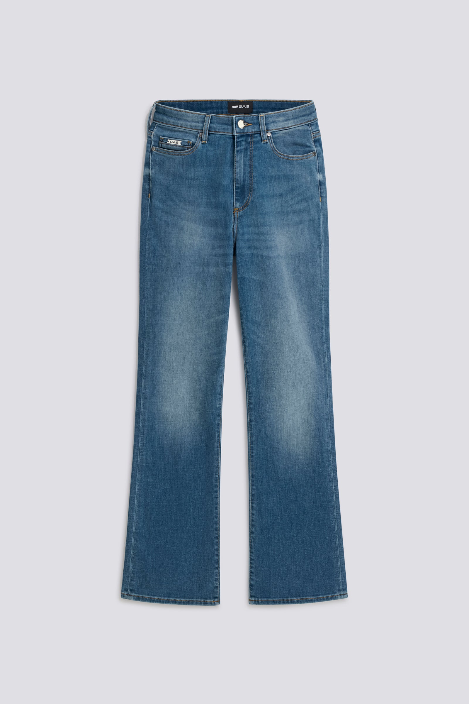 gas-star-crop-flare-68mm-skinny-jeans-damen-stone-wash image 3