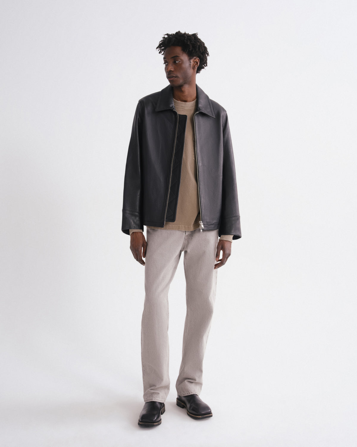 agolde-chadwick-jacket-lederjacke-schwarz-herren image 4