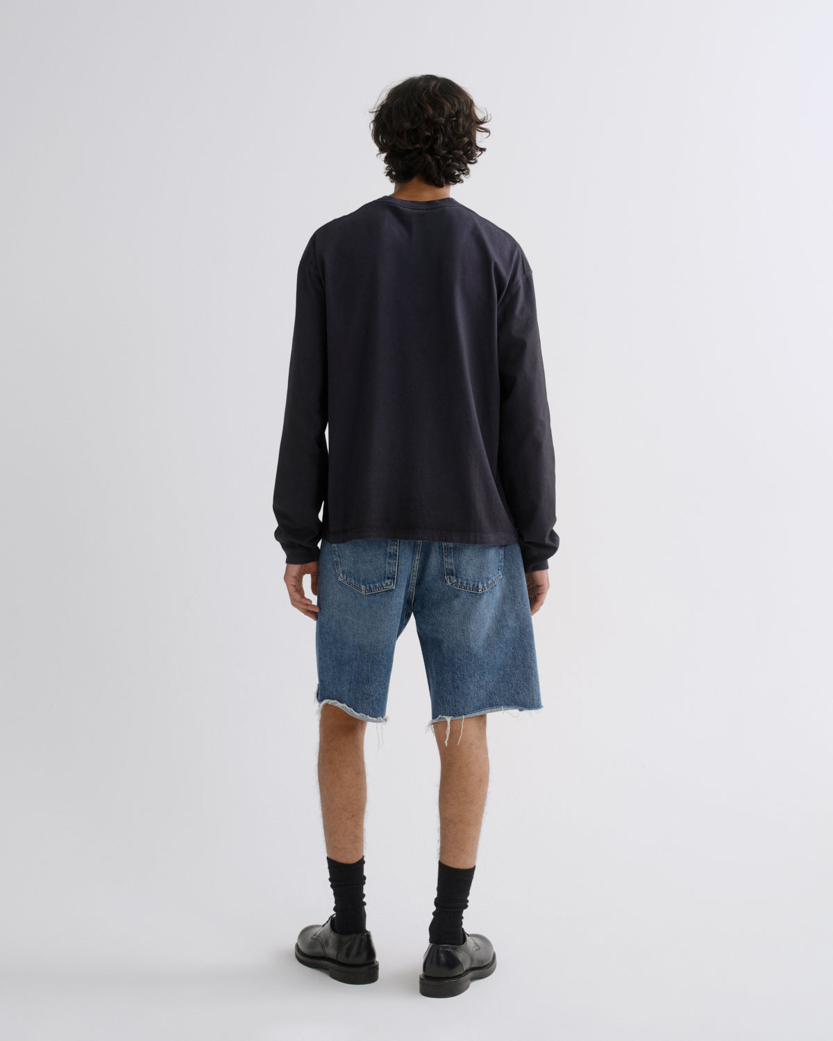 agolde-anson-short-shorts-guide-indigo-herren image 2