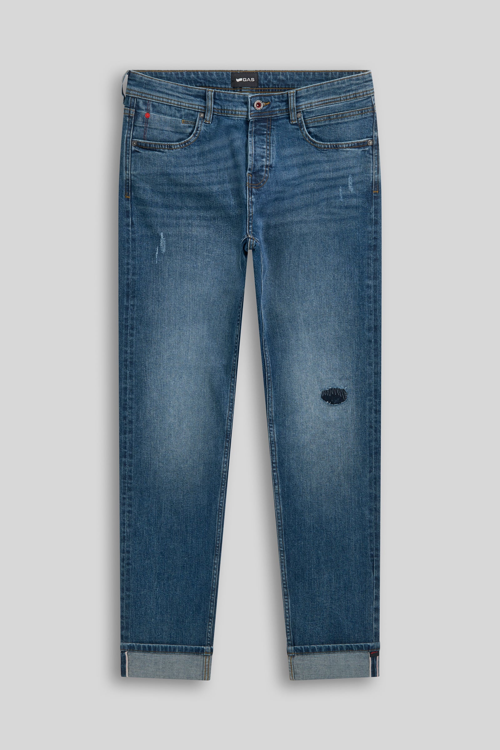 gas-alex-selv-94md-slim-jeans-herren-stretch-ripped image 4