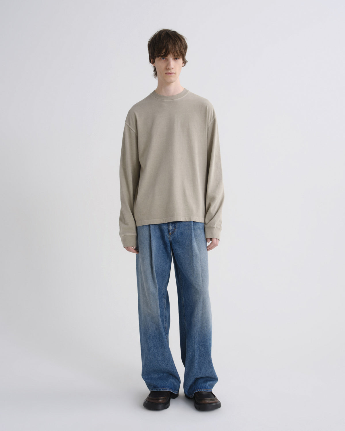 agolde-asha-wicker-longsleeve-herren-grau-aus-baumwolle image 3