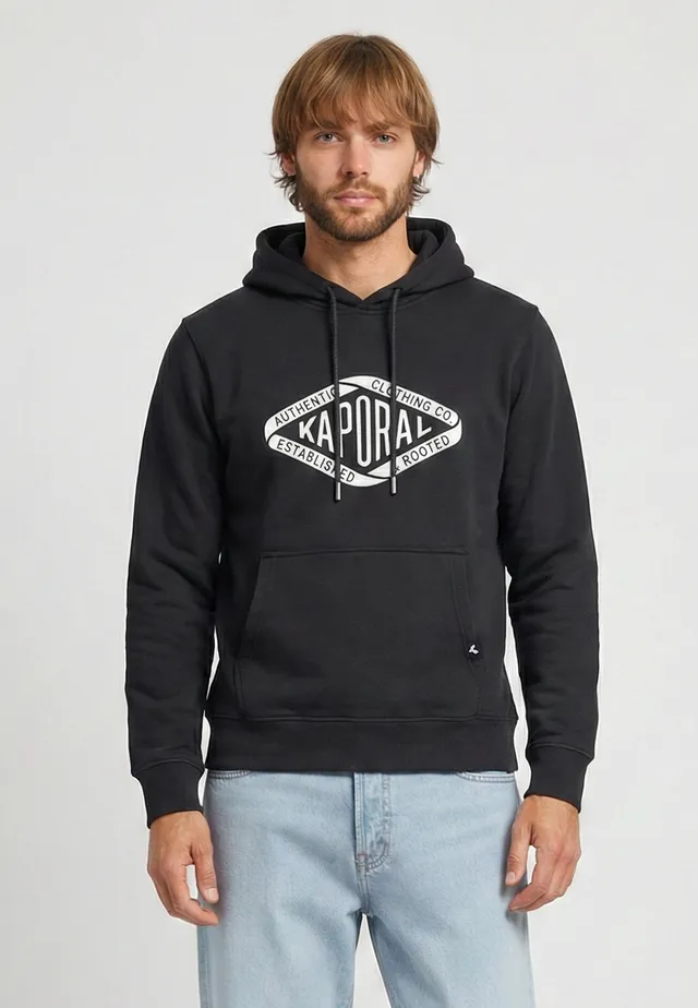 kaporal-benni-hoodie-schwarz-regular-herren-baumwolle image 1