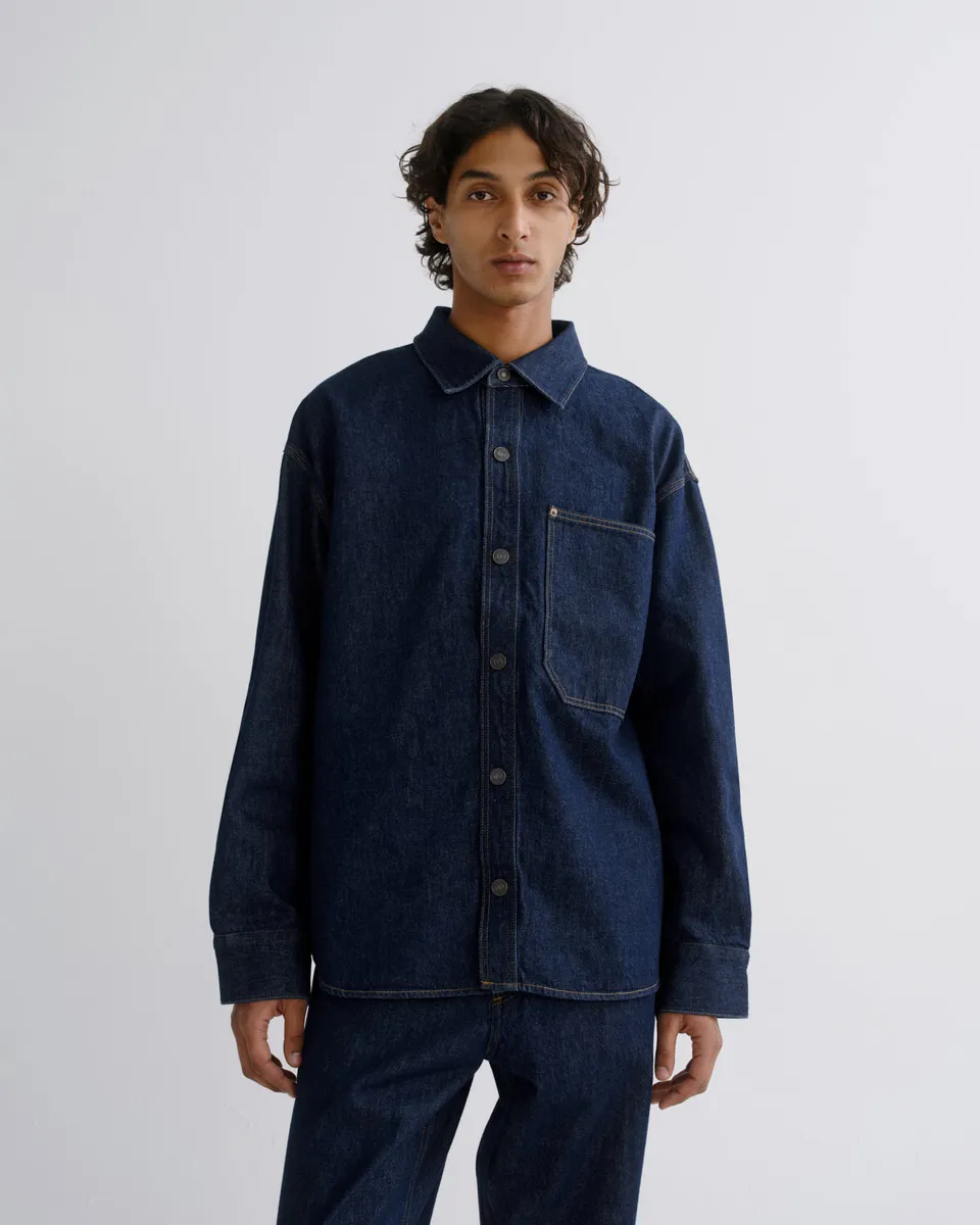 agolde-corwin-shirt-rinse-denimhemd-herren-dunkelblau image 1