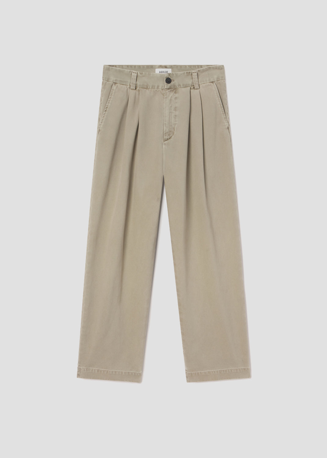 agolde-slater-trouser-herren-wicker-grau-bundfalte-twill image 4