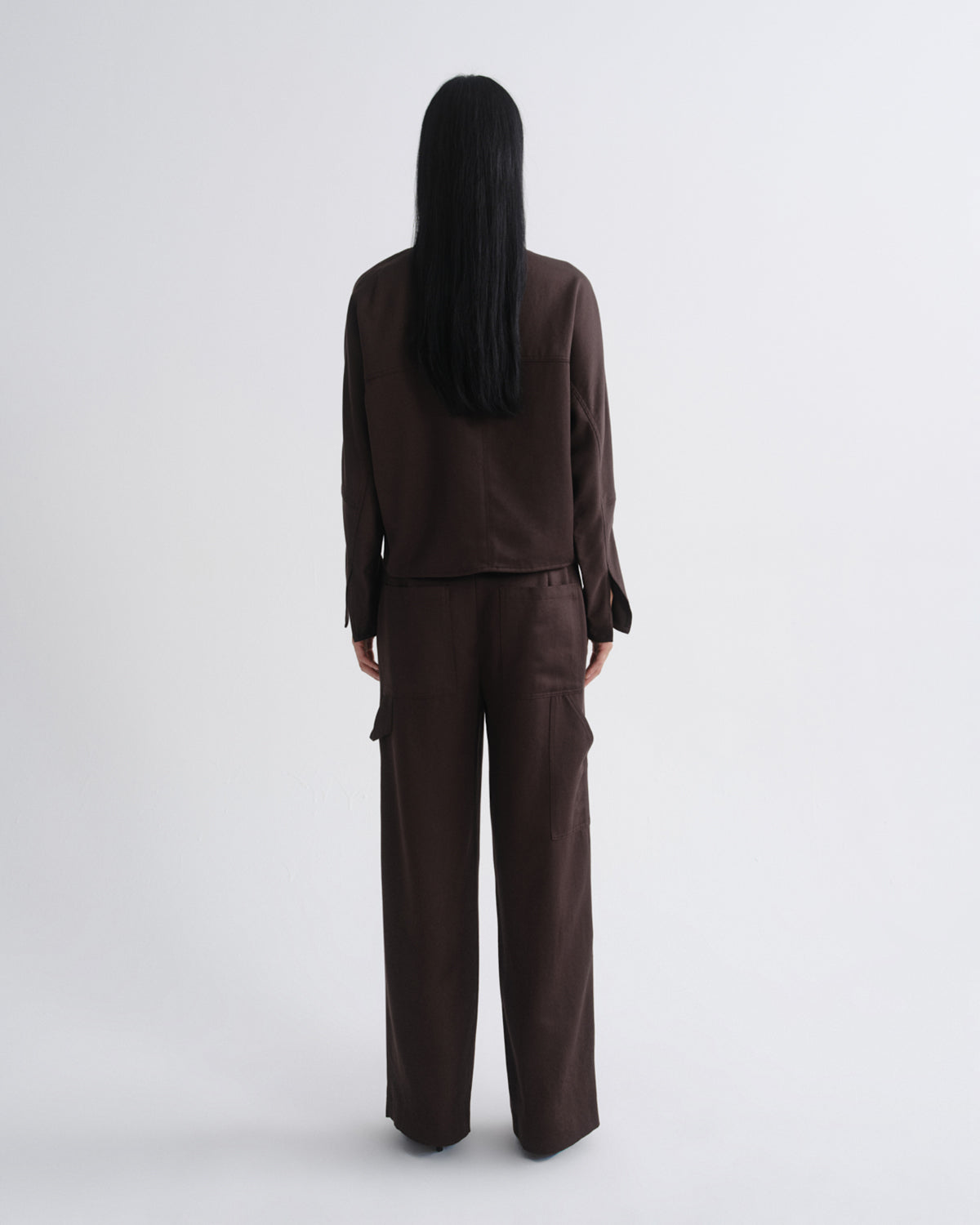 agolde-lyndon-pant-stoffhose-ironwood-braun-straight image 2