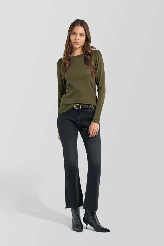 gas-hanis-m-l-strass-3653-t-shirt-damen-slim-schwarz image 1