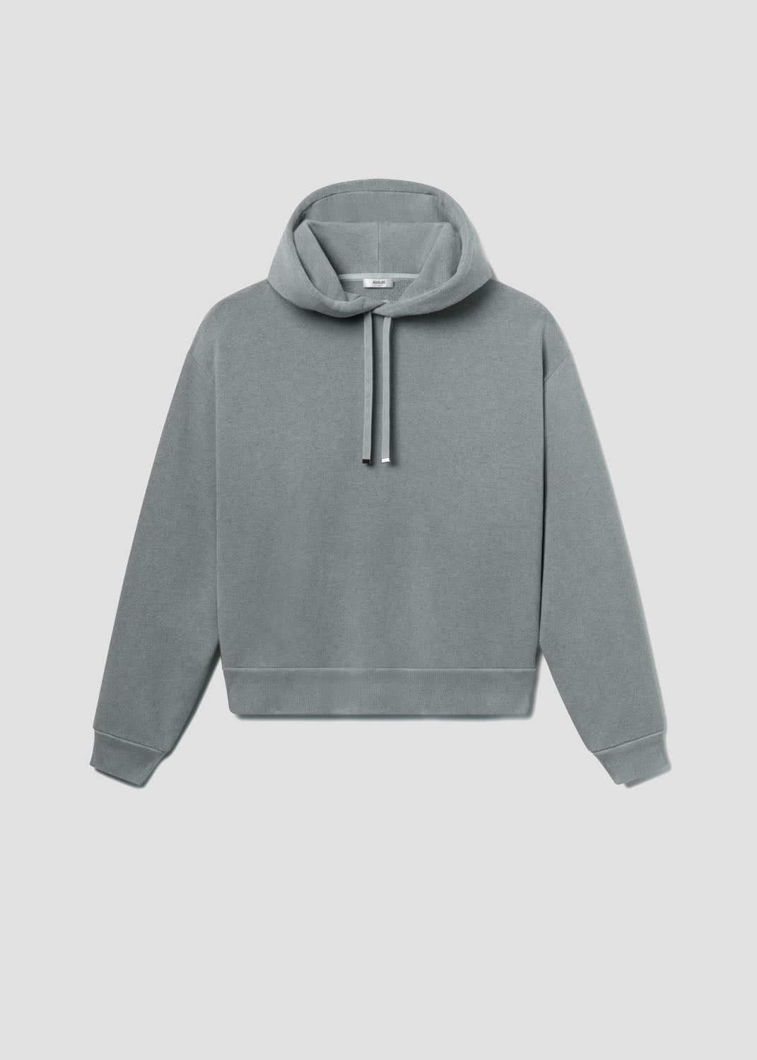 agolde-salford-hoodie-reflect-grauer-kapuzenpullover image 6