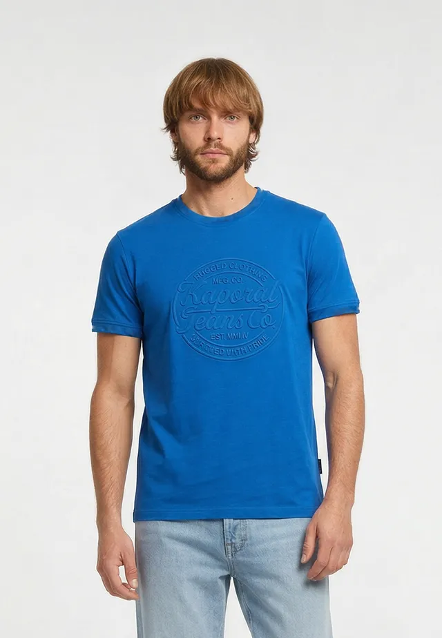kaporal-kraft-t-shirt-blau-herren-baumwolle image 1