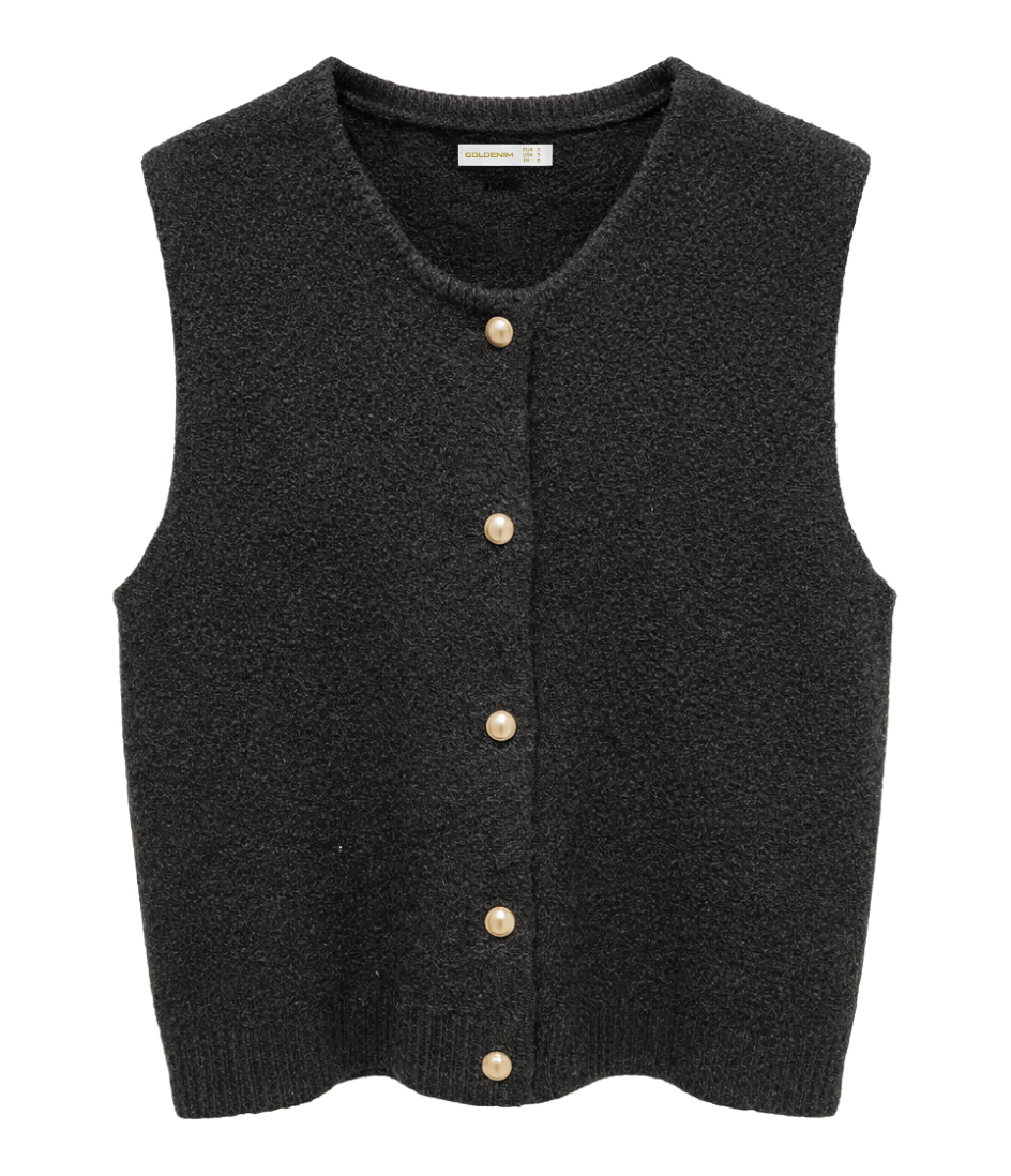 goldenim-paris-femme-pull-sans-manche-pullunder-strick image 2