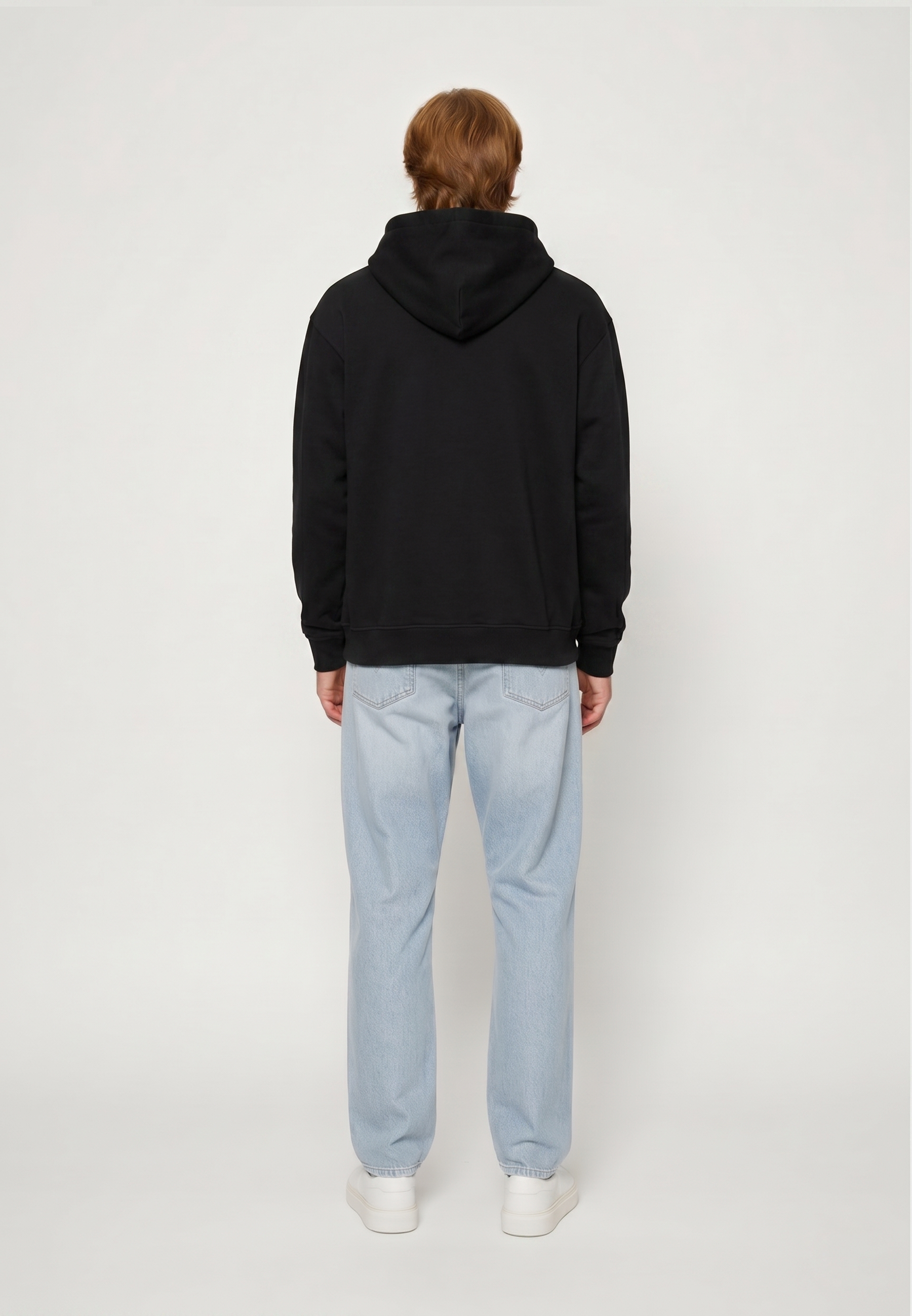 kaporal-ranko-hoodie-herren-schwarz-mit-kapuze-logo-print image 3