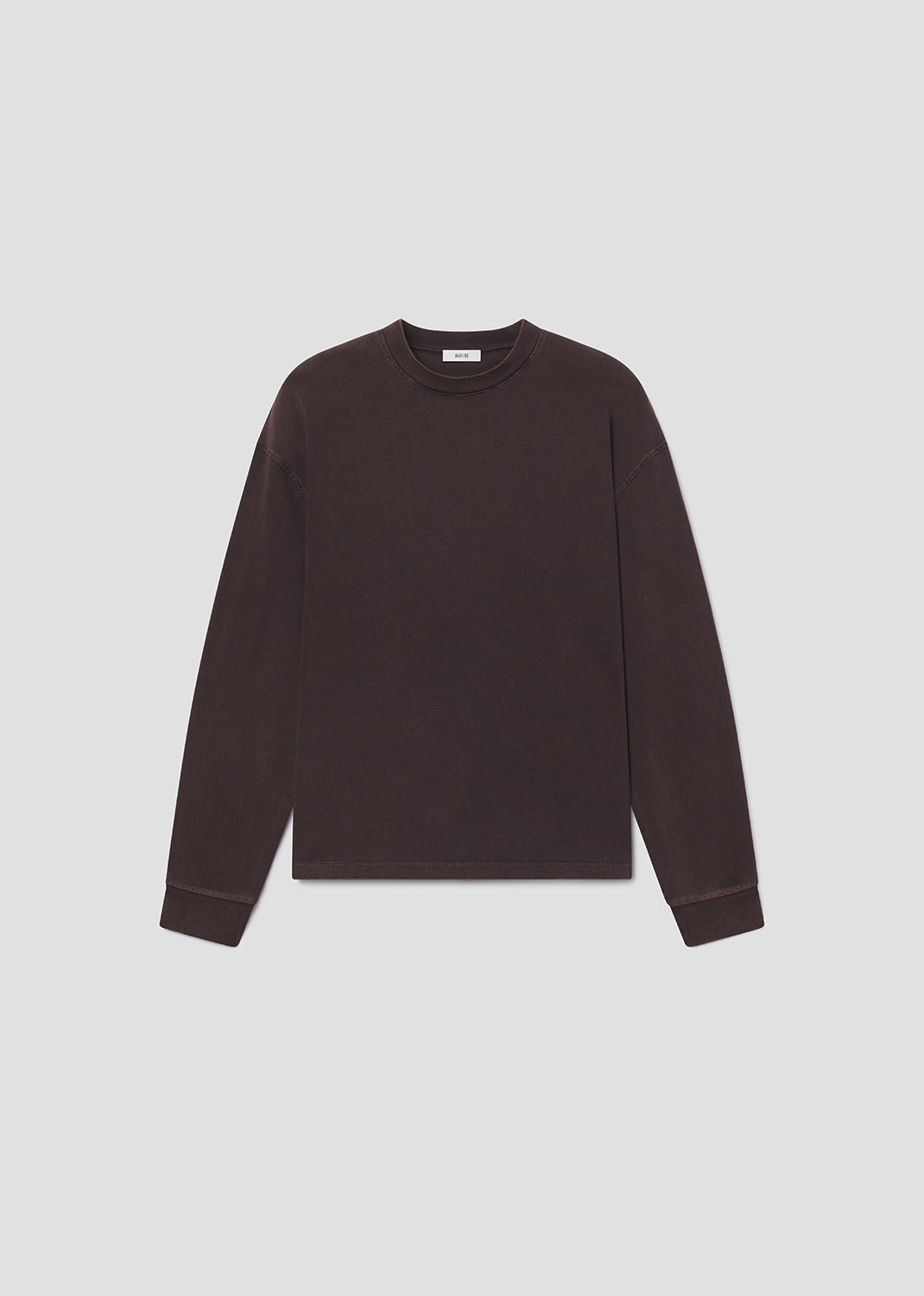 agolde-asha-mock-neck-longsleeve-mocha-braun image 6