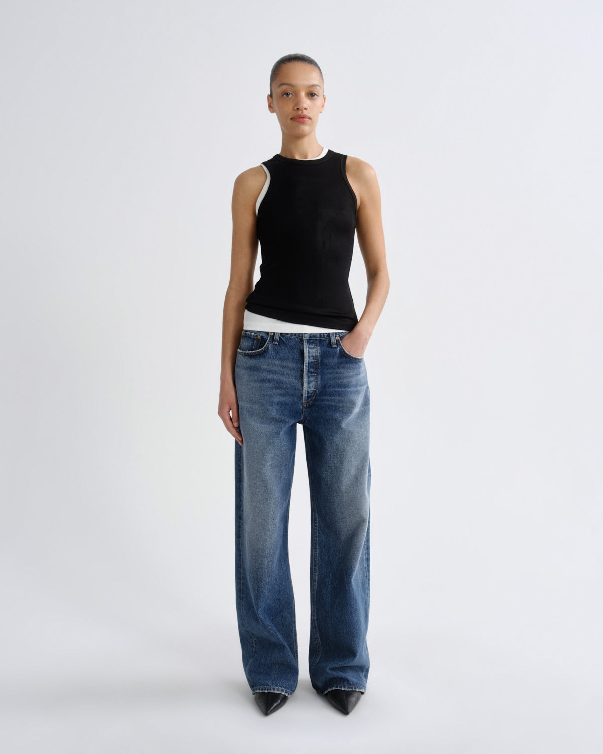 agolde-low-slung-baggy-jeans-selection-indigo image 1