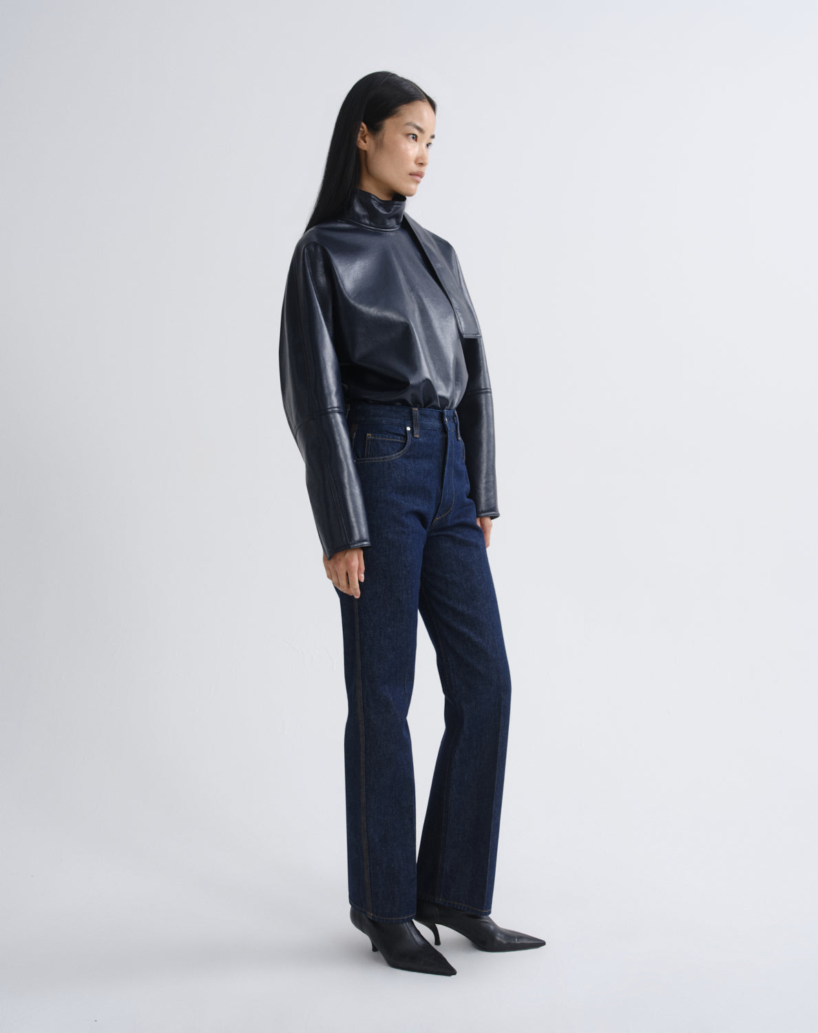 agolde-morgan-jean-rinse-damen-jeans-dunkelblau-indigo image 2