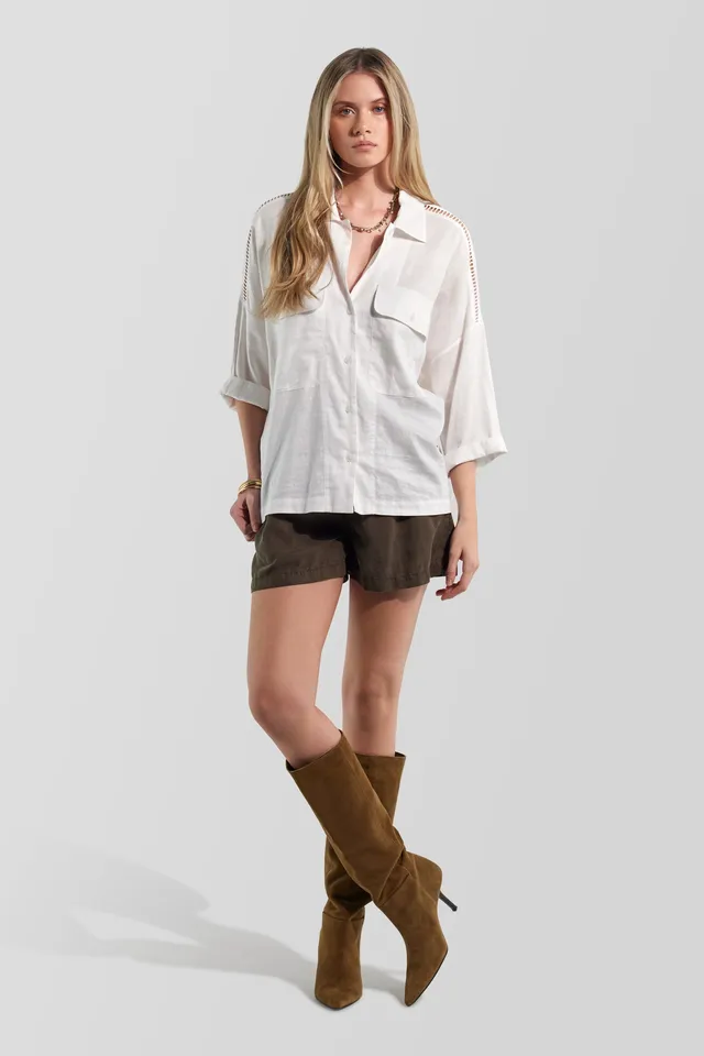 gas-kalyda-0001-bluse-damen-oversize-kurzarm-viskose image 1