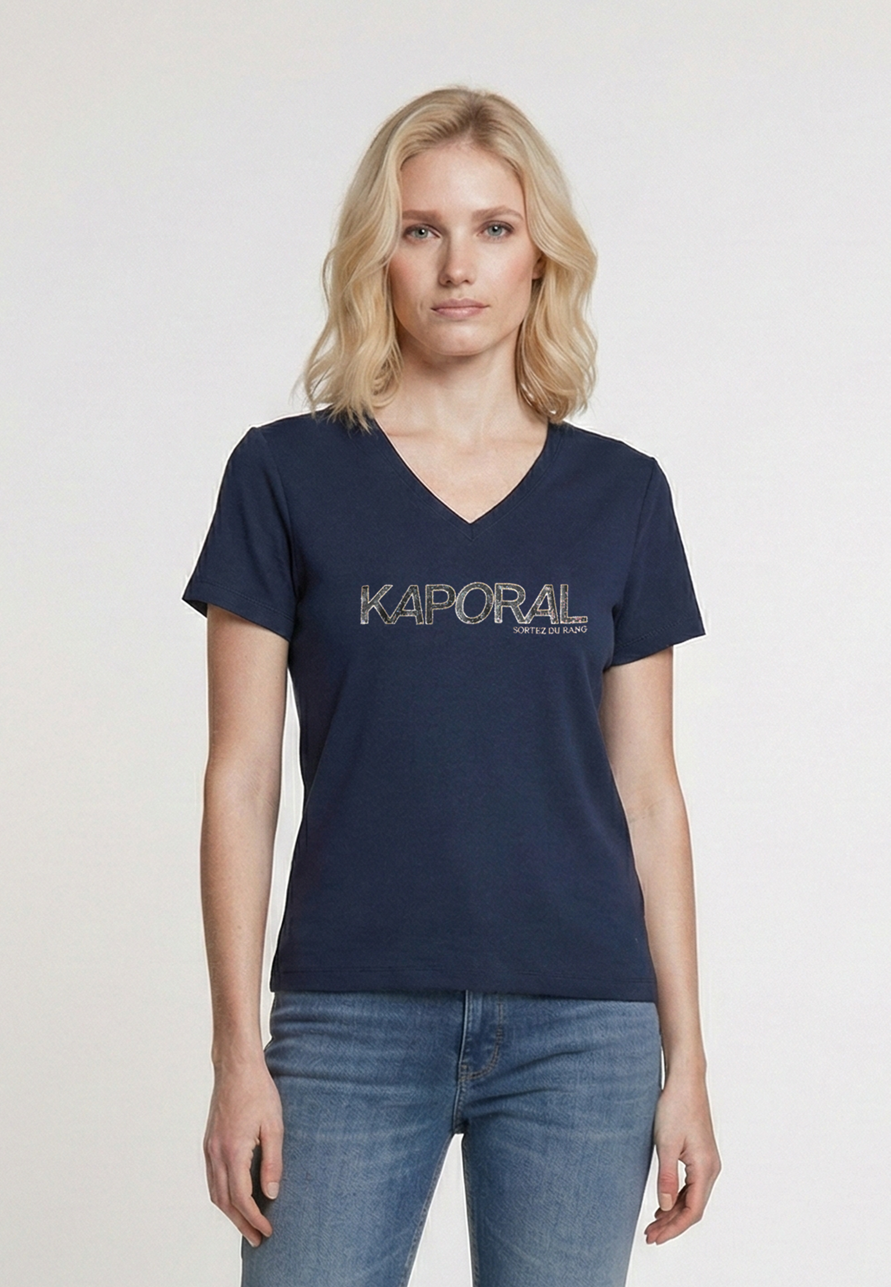 kaporal-frank-t-shirt-dunkelblau-herren-slim image 2