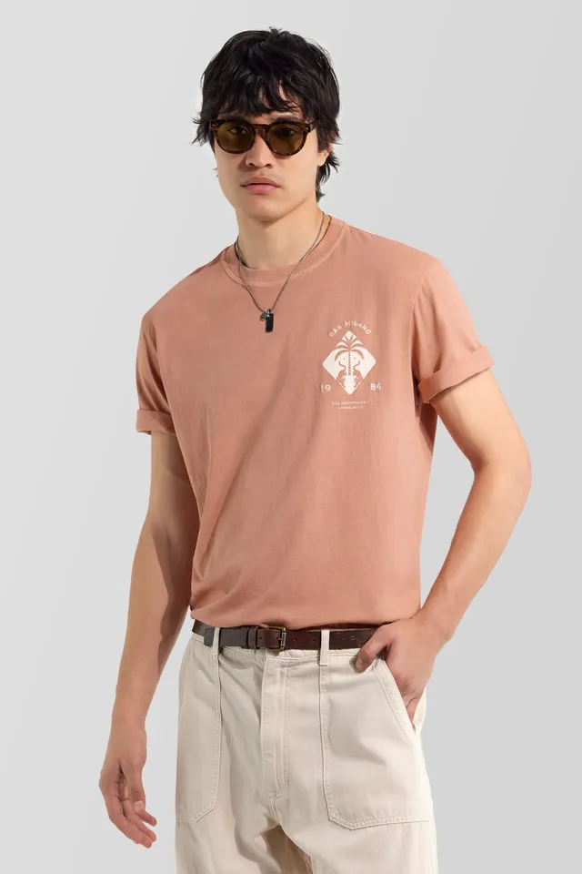 gas-dharis-m-c-palm-3879-t-shirt-herren-regular-print image 1