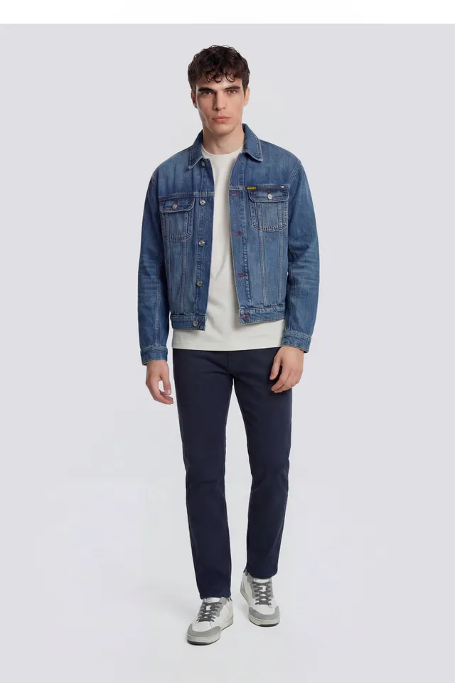 gas-albert-simple-rev-4706-herren-slim-hose-twill image 1