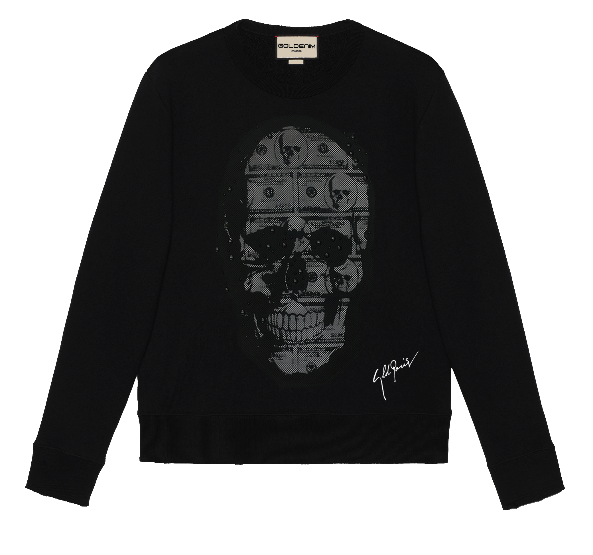 goldenim-paris-homme-1860-sweatshirt-schwarz-4er-pack image 1
