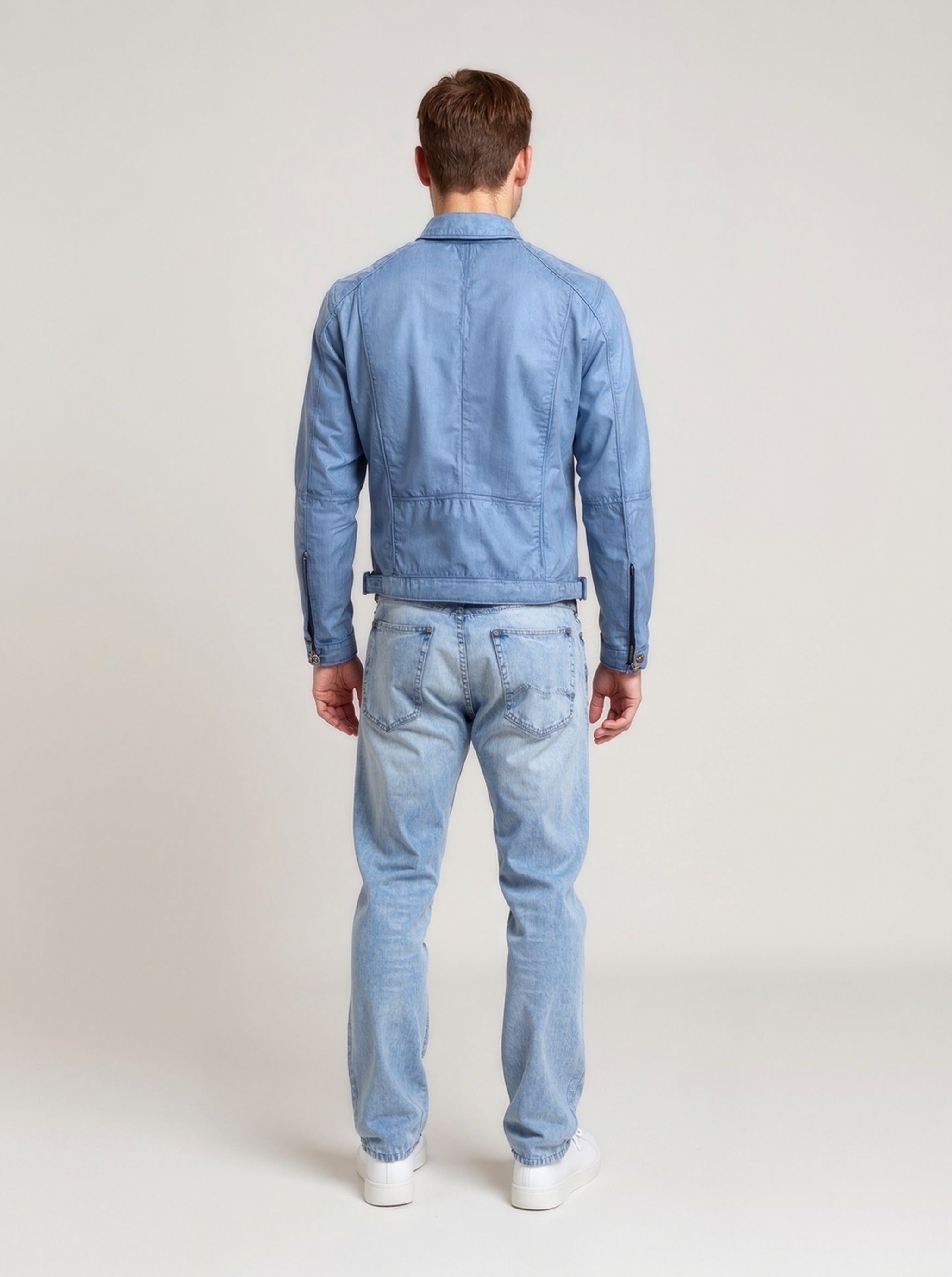 kaporal-boris-lederjacke-vintage-blau-lammleder-herren image 3