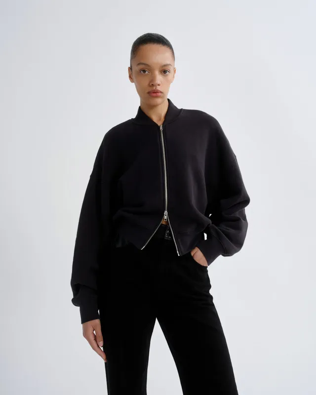 agolde-tess-sweatshirt-washed-black-pullover-oversize image 1