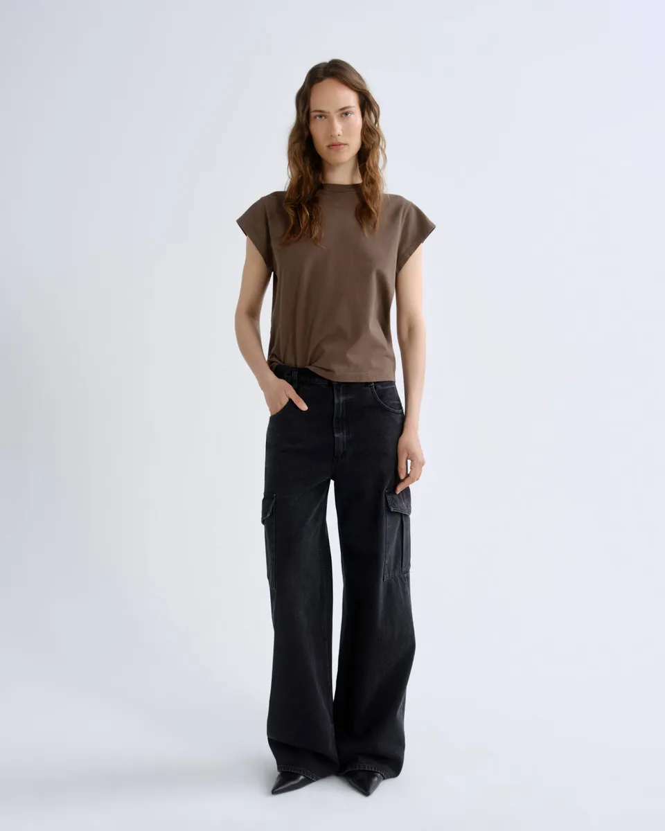 agolde-minka-cargo-weightless-hose-vanta-schwarz image 1