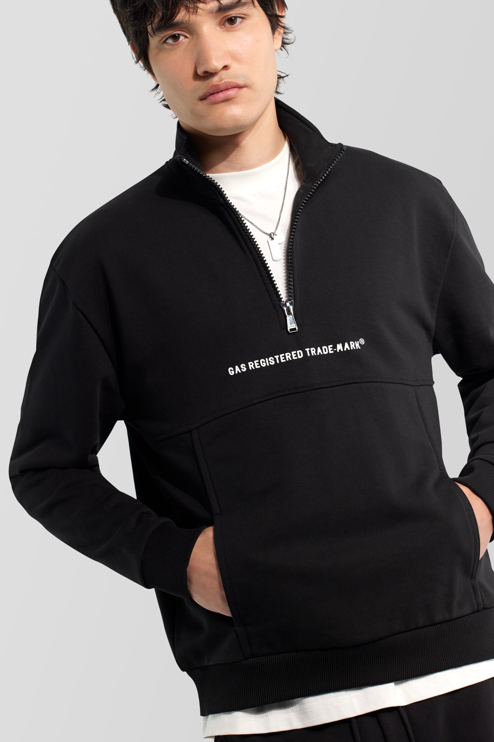 gas-dean-half-zip-0200-troyer-herren-baumwollmix image 2
