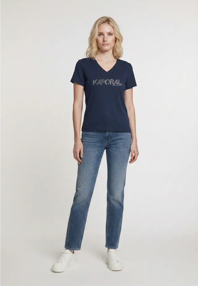 kaporal-frank-t-shirt-dunkelblau-herren-slim image 1