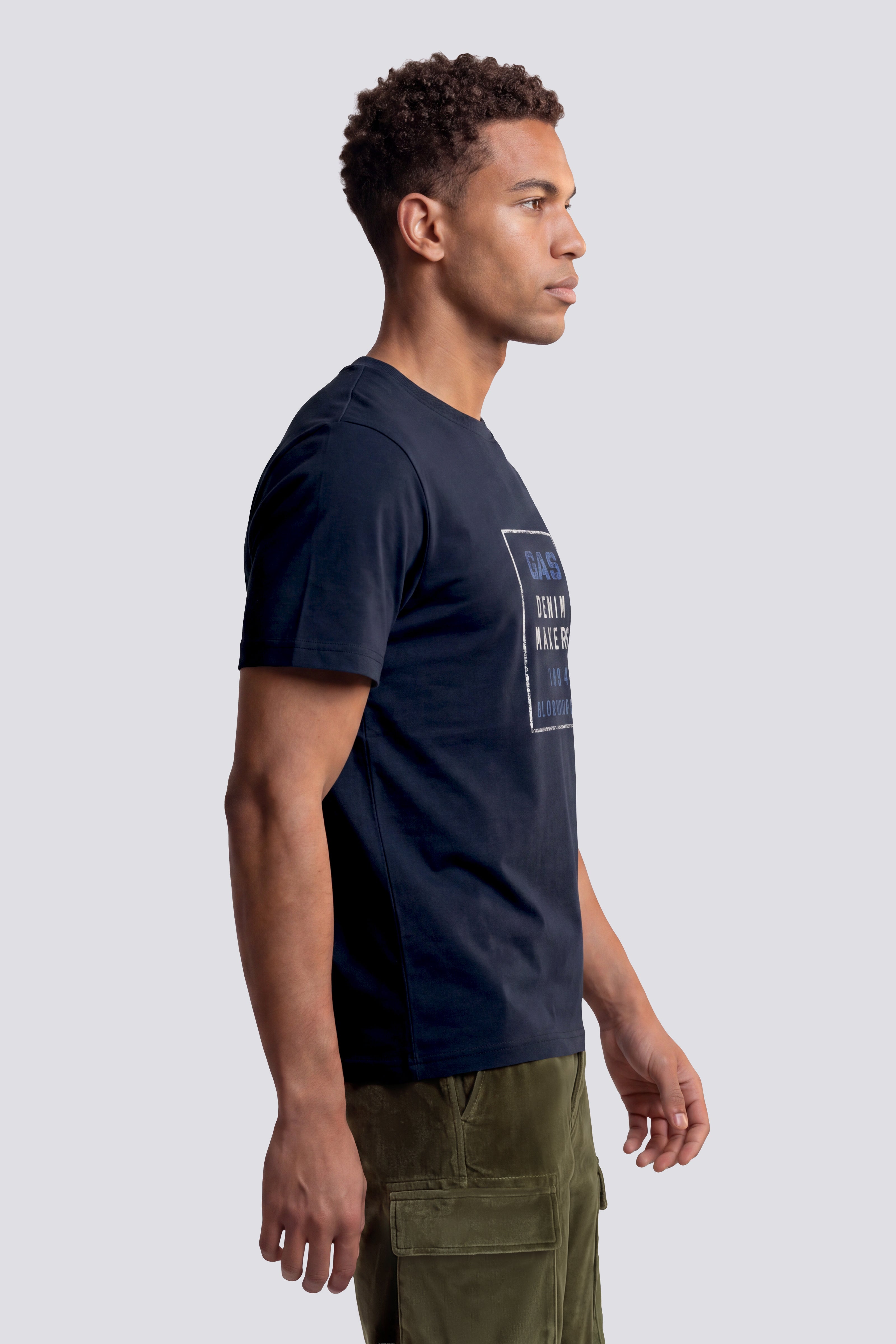 gas-dharis-m-c-blue-4706-t-shirt-herren-baumwolle image 4