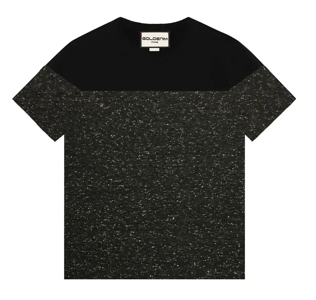 goldenim-paris-homme-1019-t-shirt-herren-schwarz image 1