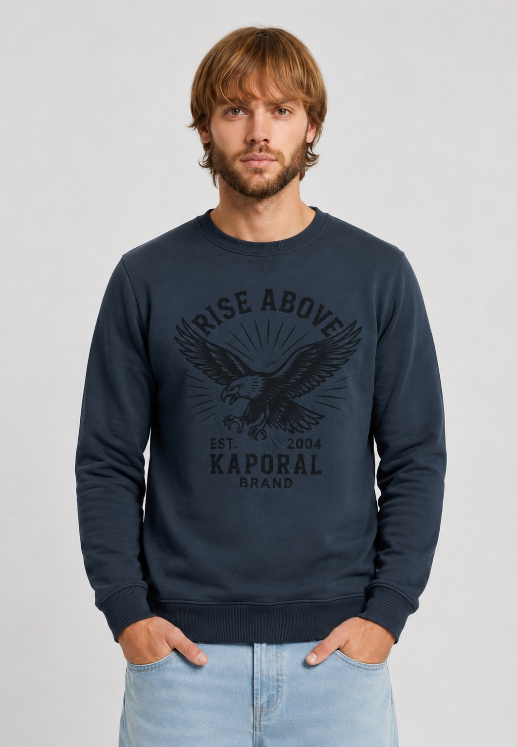 kaporal-kiel-sweatshirt-herren-marine-rundhals image 3