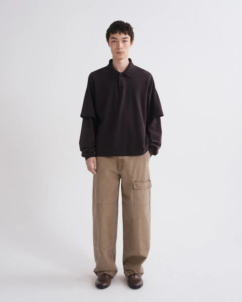 agolde-donohue-pant-hose-trail-herren-khaki-baumwolle image 1
