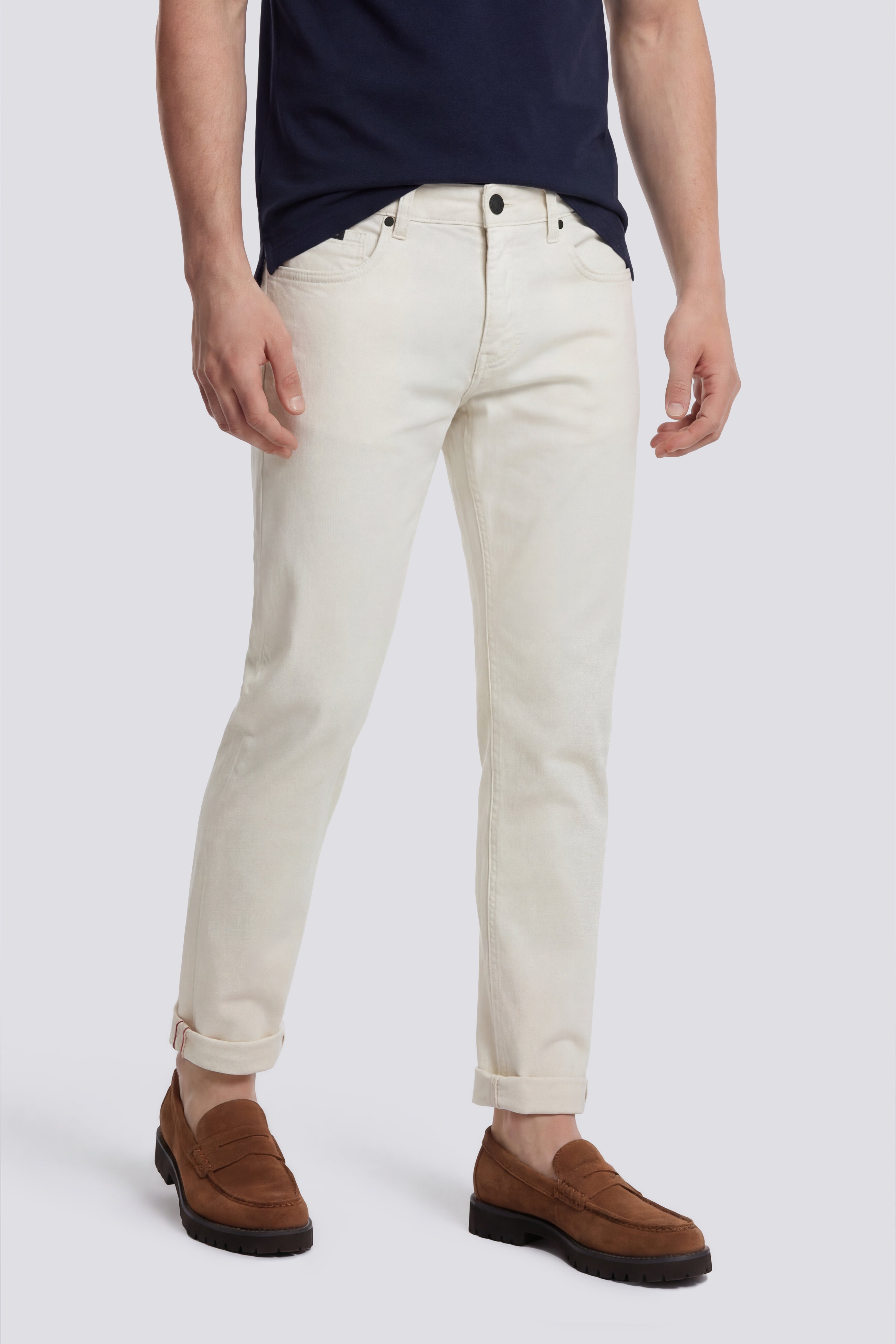 gas-albert-simple-rev-3006-hose-herren-slim-braun image 3