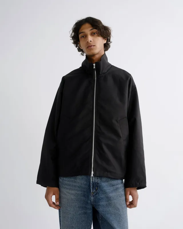 agolde-laurie-jacket-jacke-schwarz-rei-verschluss image 1