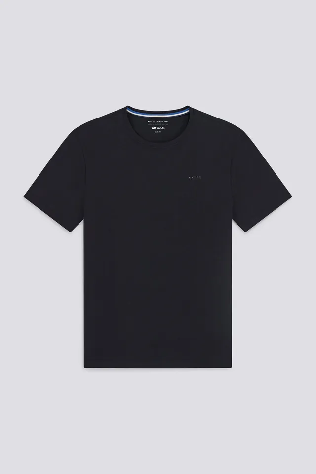 gas-scuba-logo-0200-herren-t-shirt-slim-fit-schwarz image 1