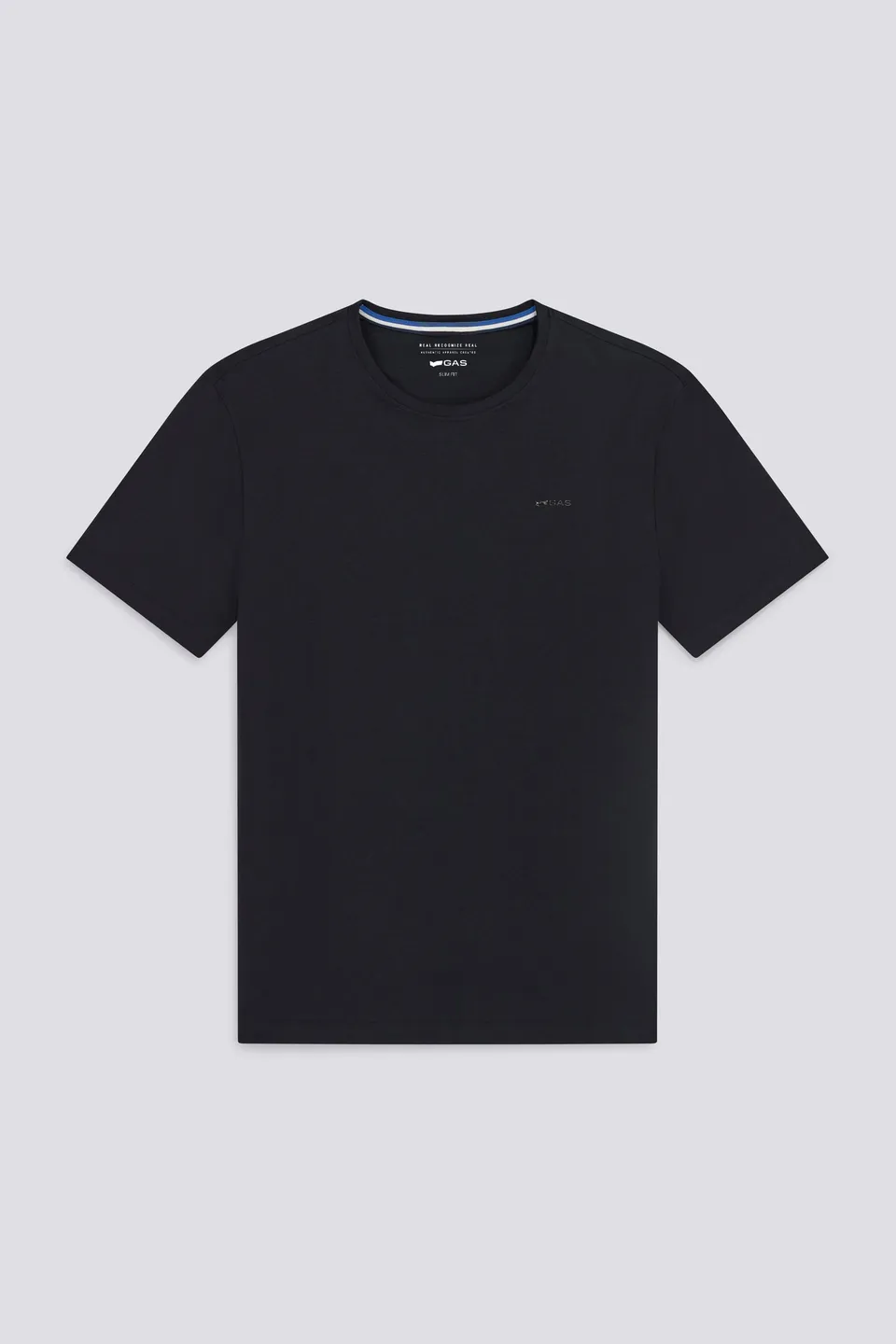 gas-scuba-logo-0200-herren-t-shirt-slim-fit-schwarz image 1