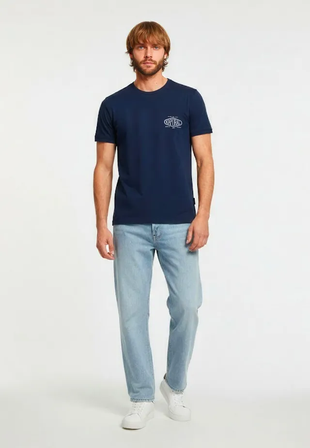 kaporal-vadi-t-shirt-herren-marine-baumwolle-regular image 1