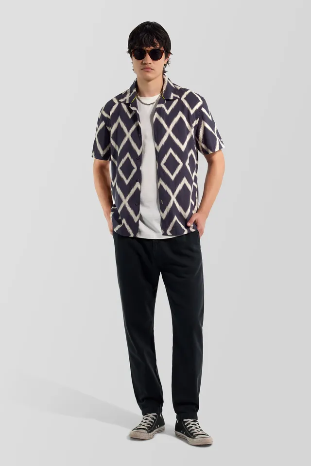 gas-resort-shirt-rev-3929-herren-kurzarmhemd-print image 1