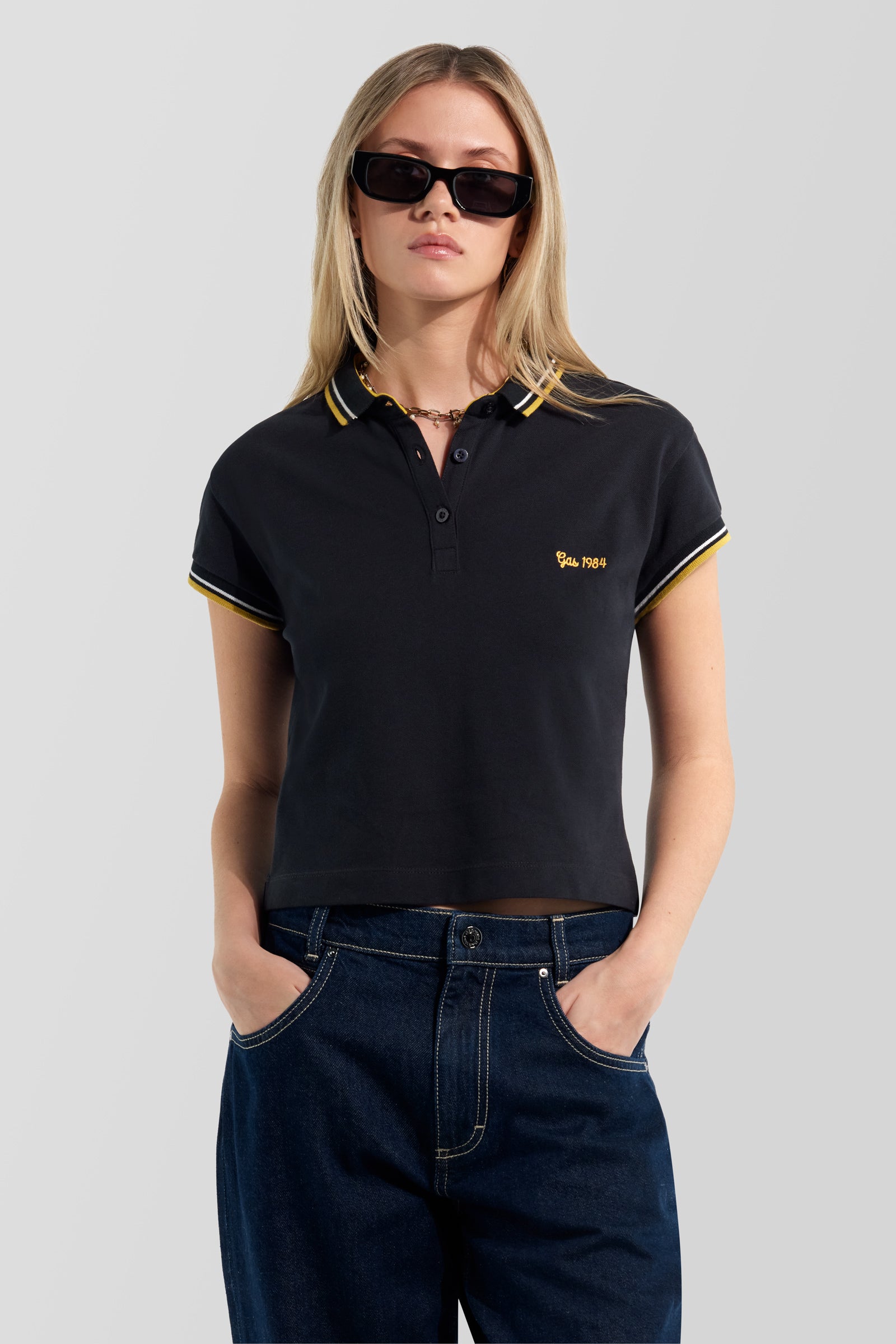 gas-raffy-m-c-stripes-0200-polo-damen-gestreift image 2