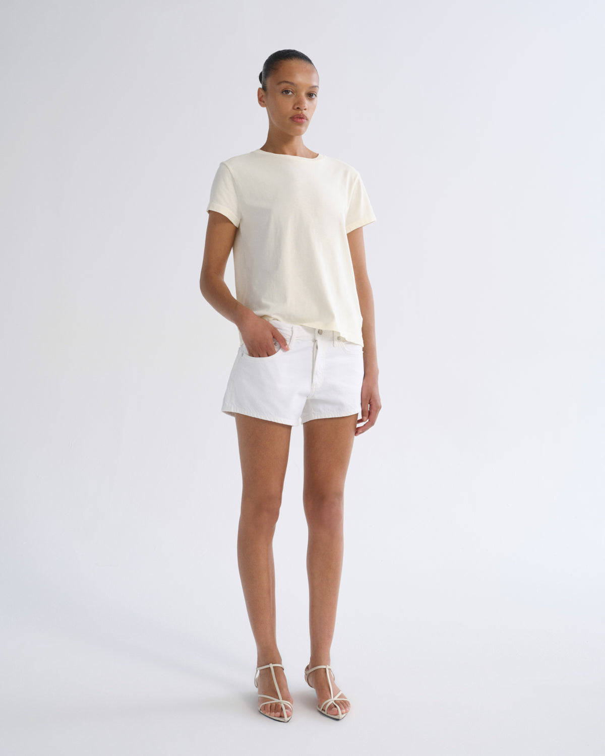 agolde-parker-short-damen-shorts-wei-marshmallow-low-rise image 4