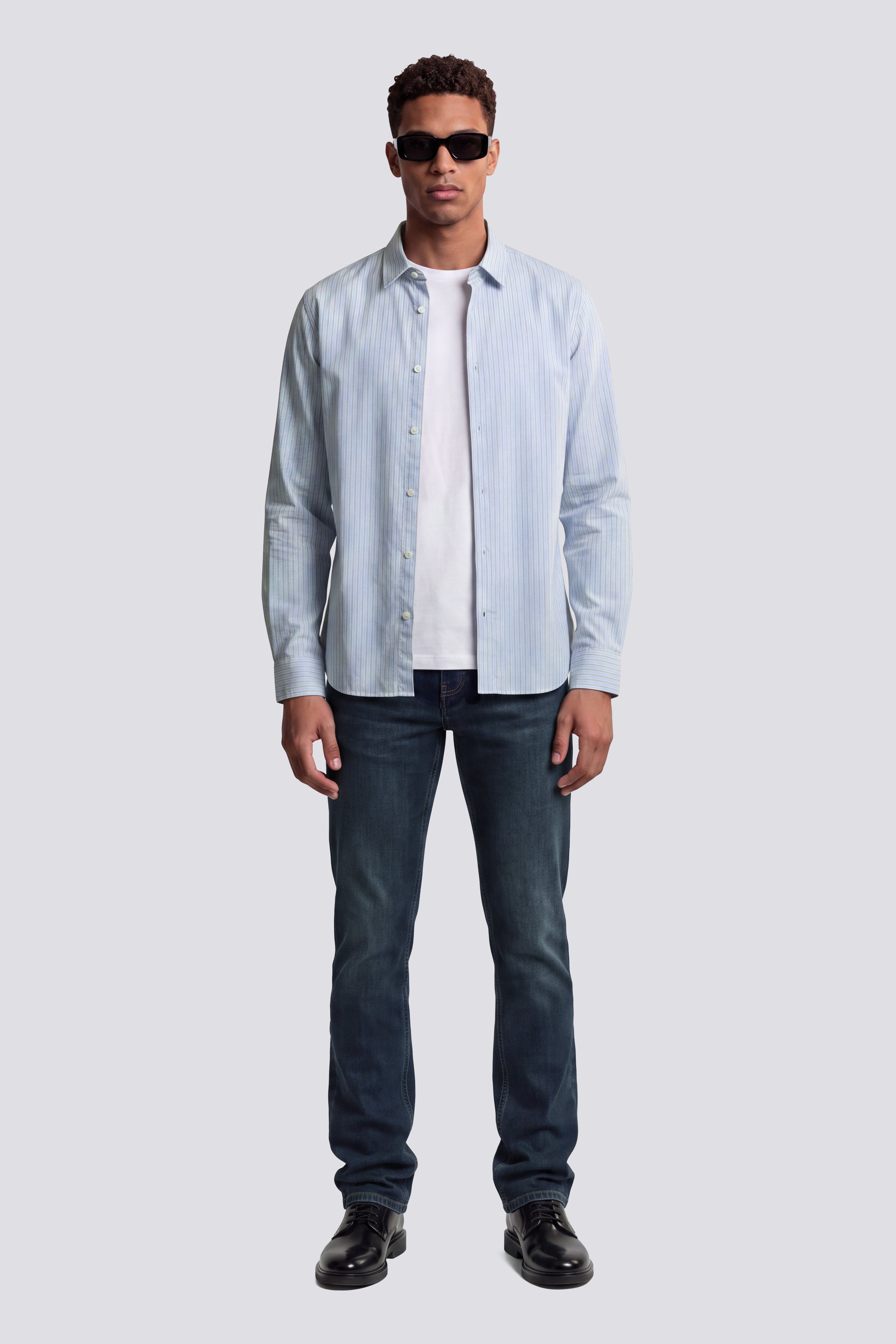 gas-kin-s-round-st36-hemd-herren-streifen-slim-fit image 1
