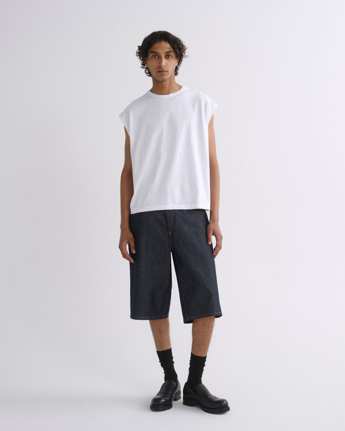 agolde-fusion-skater-short-shorts-raw-indigo-herren image 1