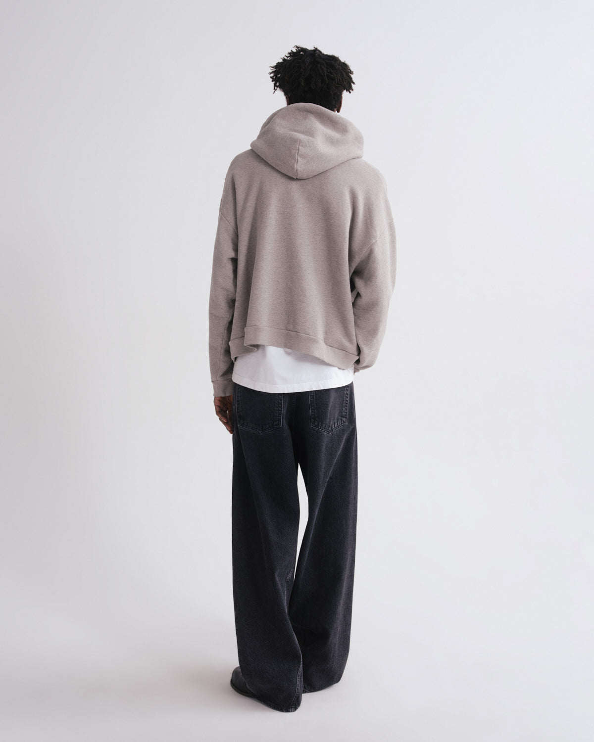 agolde-salford-hoodie-digital-grau-fleece image 2