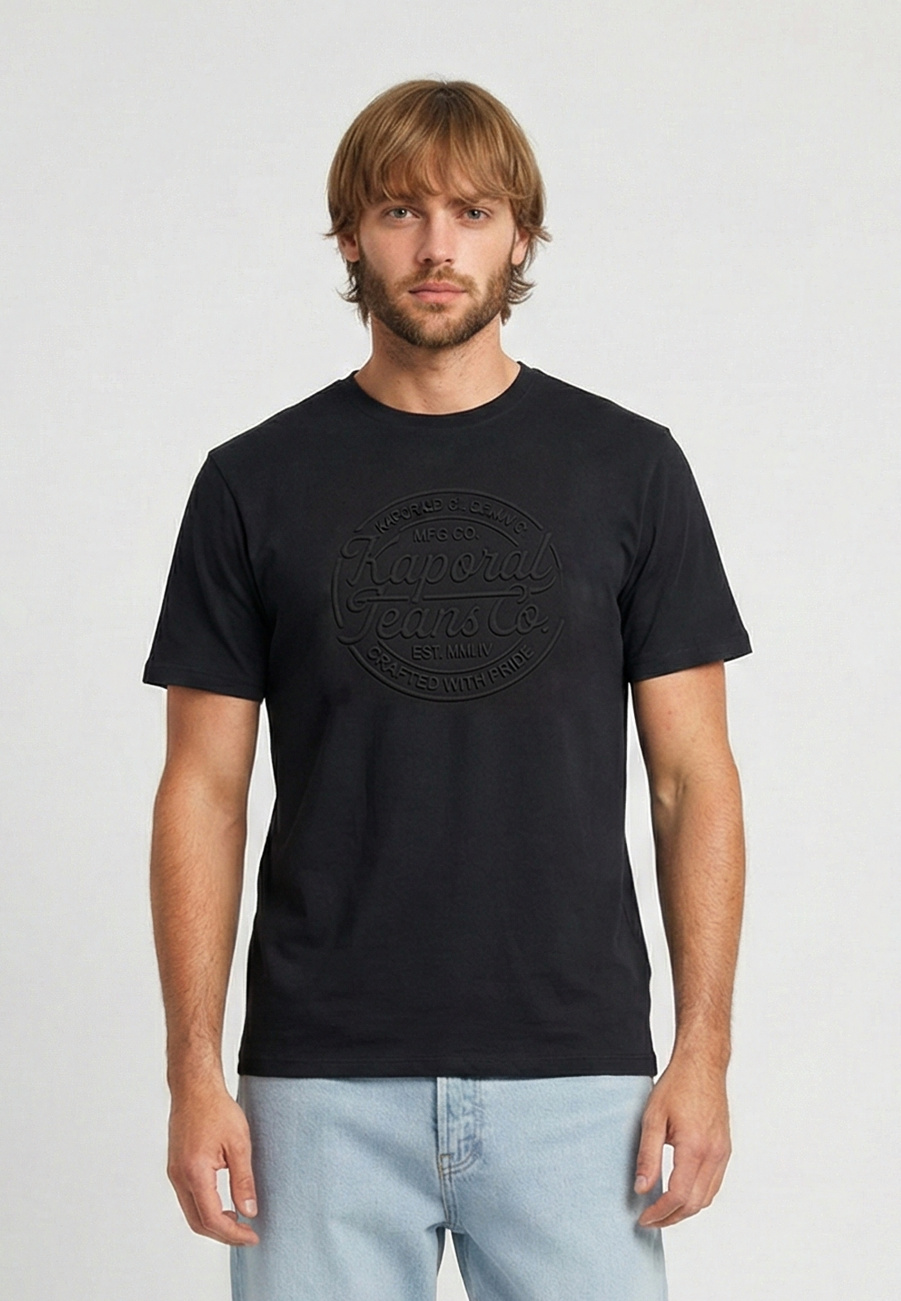 kaporal-kraft-t-shirt-herren-schwarz-baumwolle image 2
