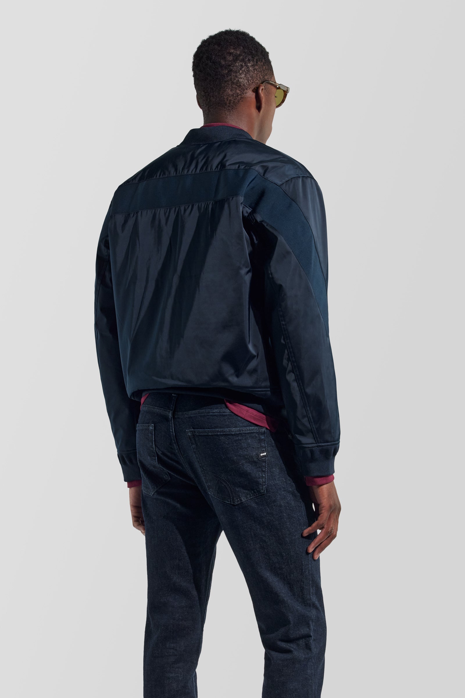 gas-kol-bomber-4706-jacke-herren-nylon-gef-ttert image 2