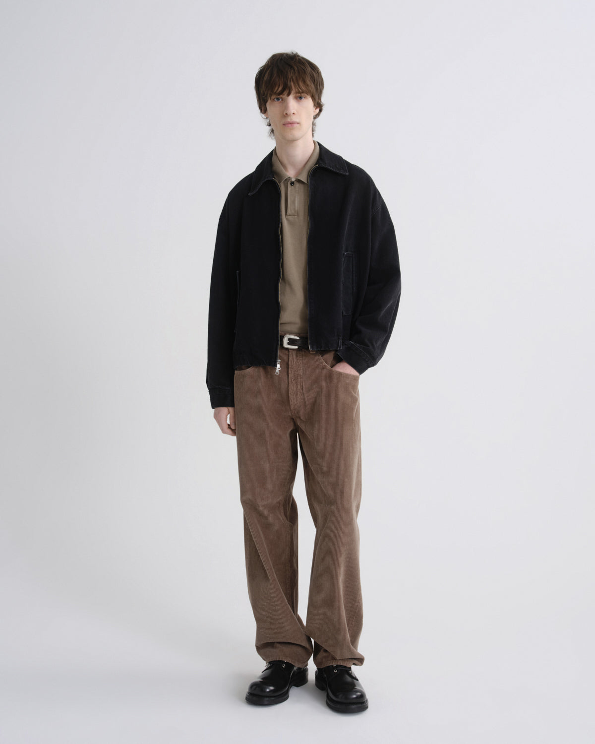 agolde-fusion-jean-cord-rockwell-khaki image 1