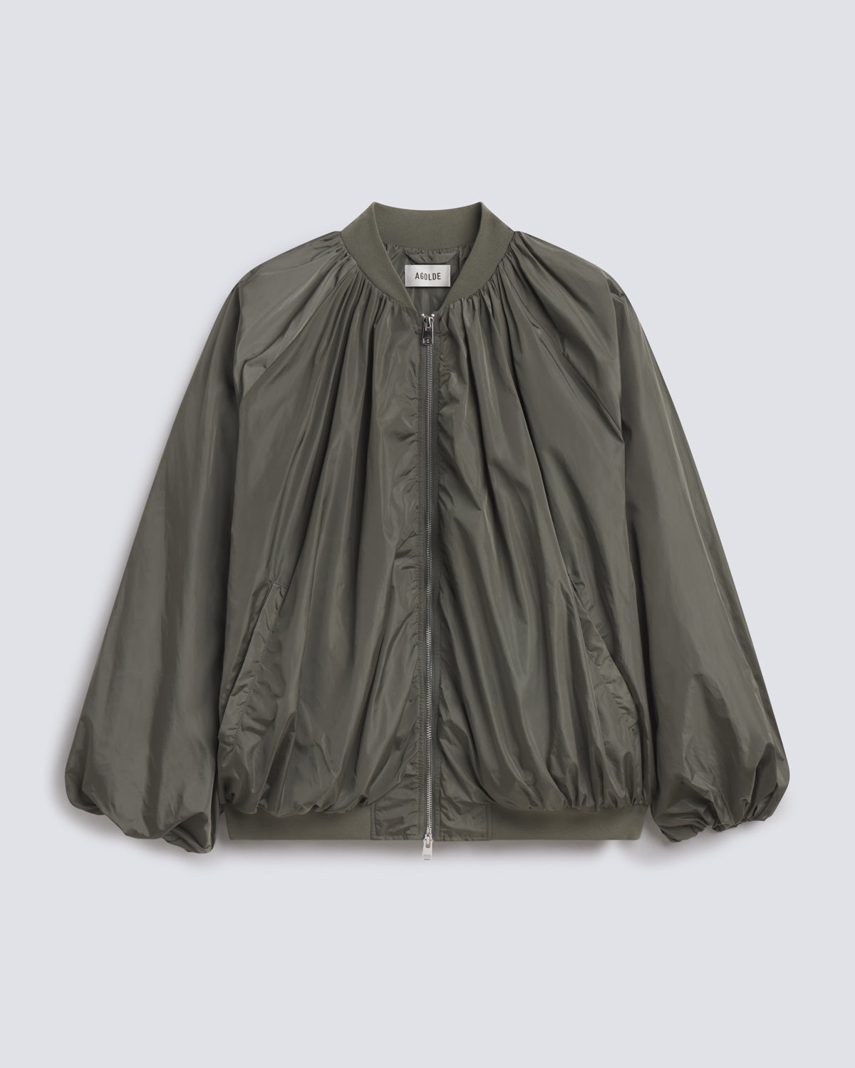 agolde-raffi-bomber-jacke-fern-gr-n-damen image 6