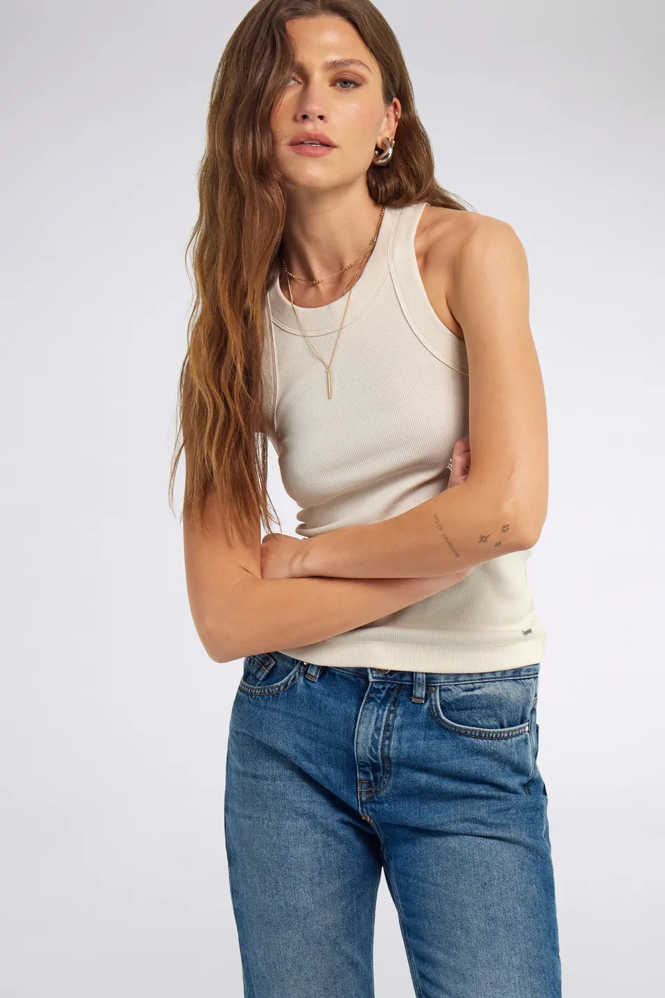 gas-karla-top-4875-damen-tr-gertop-ripp-slim-fit image 1