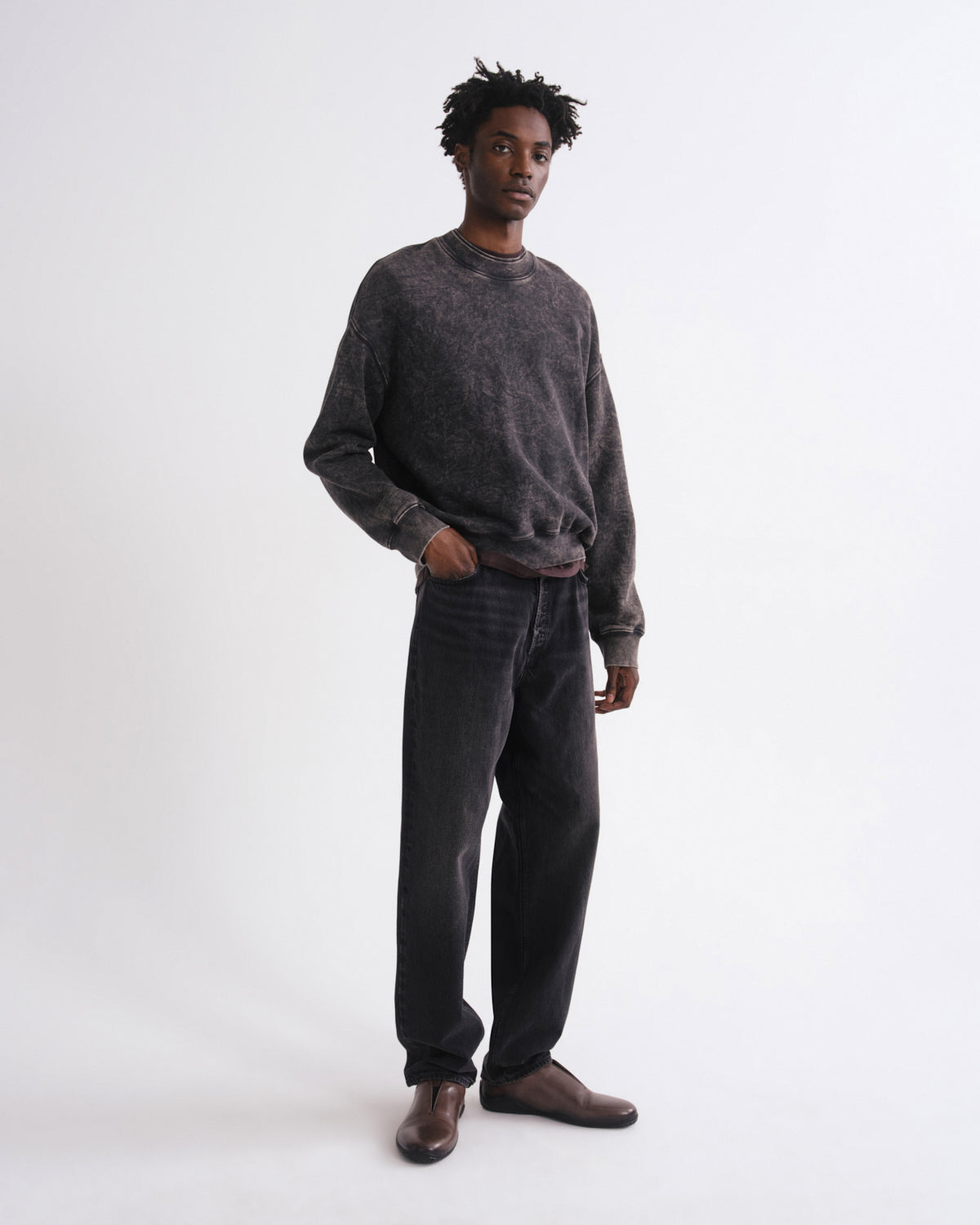 agolde-lambert-sweatshirt-kinetic-grau-herren image 3
