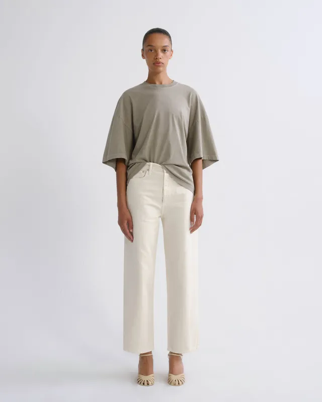 agolde-ren-jean-wide-leg-jeans-brown-rice-beige-damen image 1